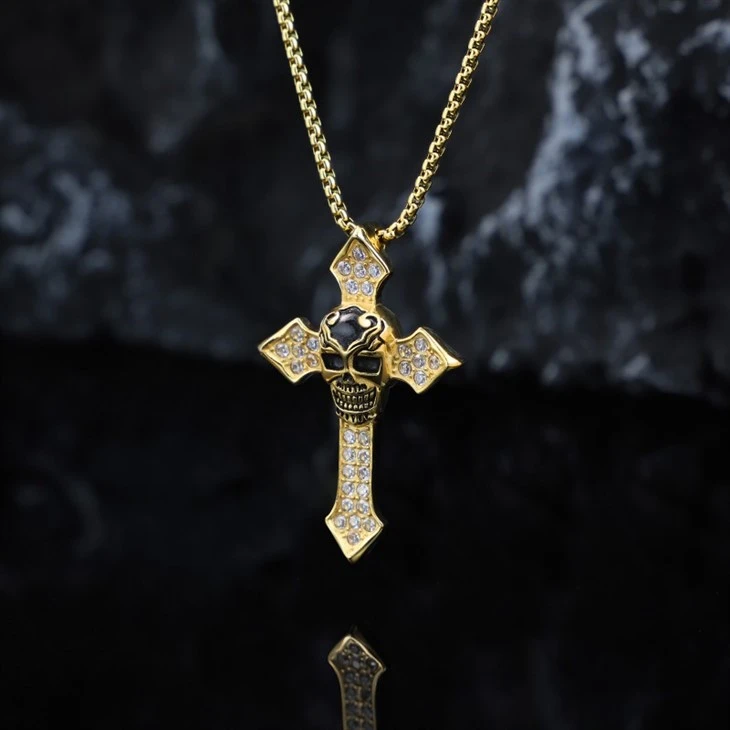 Iced Out Cross Pendant 03